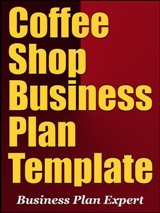 Business plan template for a cafe
